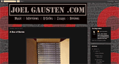 Desktop Screenshot of joelgausten.com