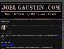 Tablet Screenshot of joelgausten.com